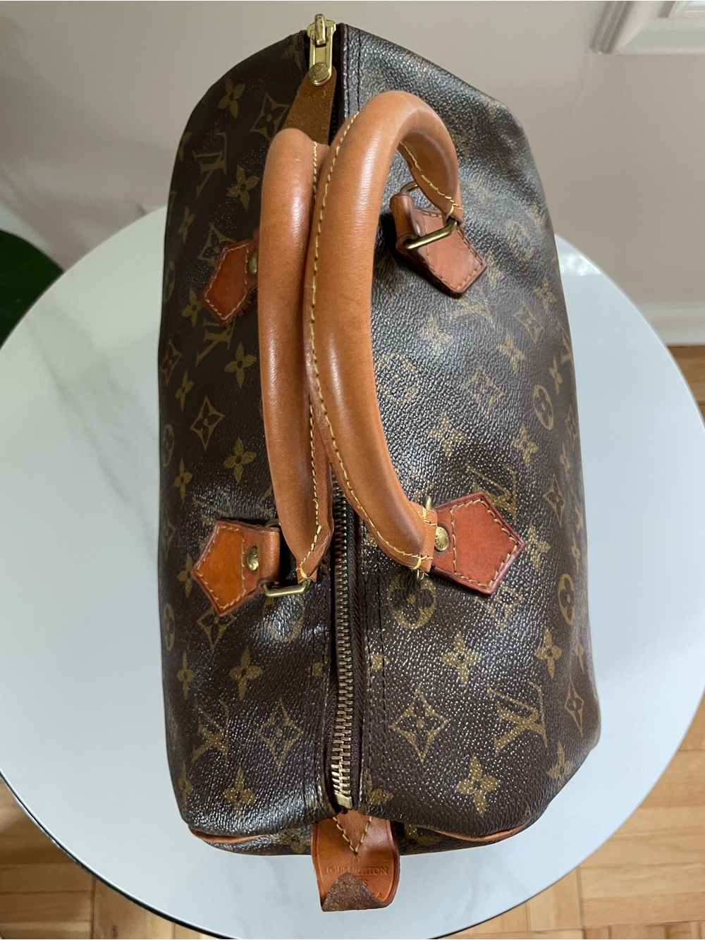 Louis Vuitton Speedy 30 | Monogram Canvas | Vintage | 1994 - Picture 11 of 15